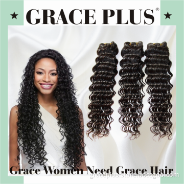 #1B Natural Black 100% human hair 8"-30" Grade 7A peruvian human virgin hair Deep Wave